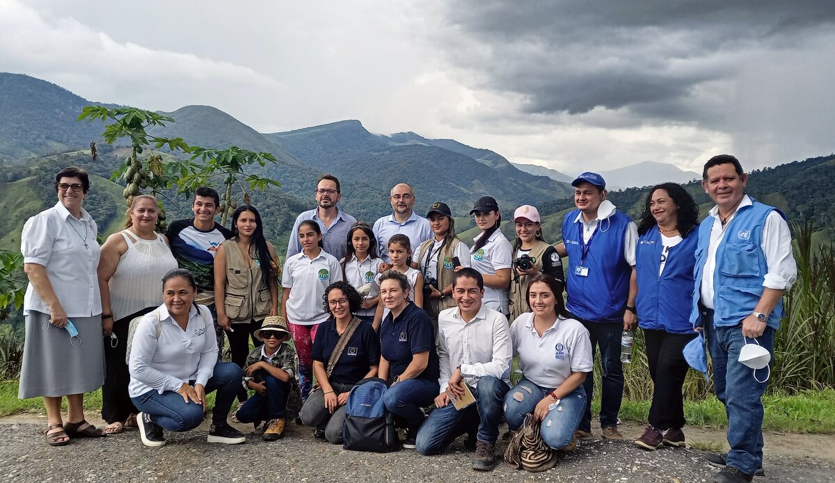 Visita a Caquetá para fortalecer los procesos de reincorporación y reconciliación