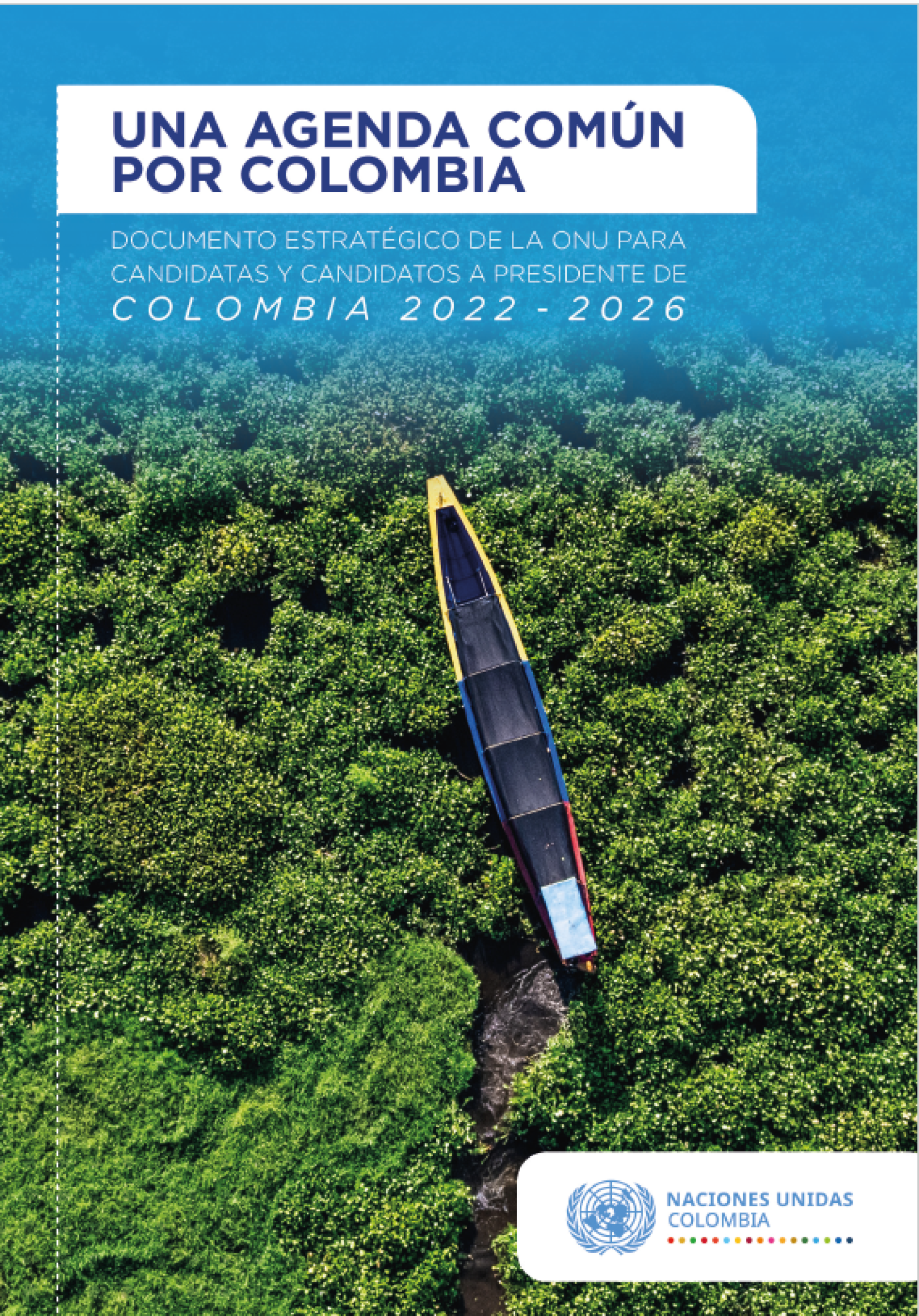 Portada Documento Una Agenda Común por Colombia
