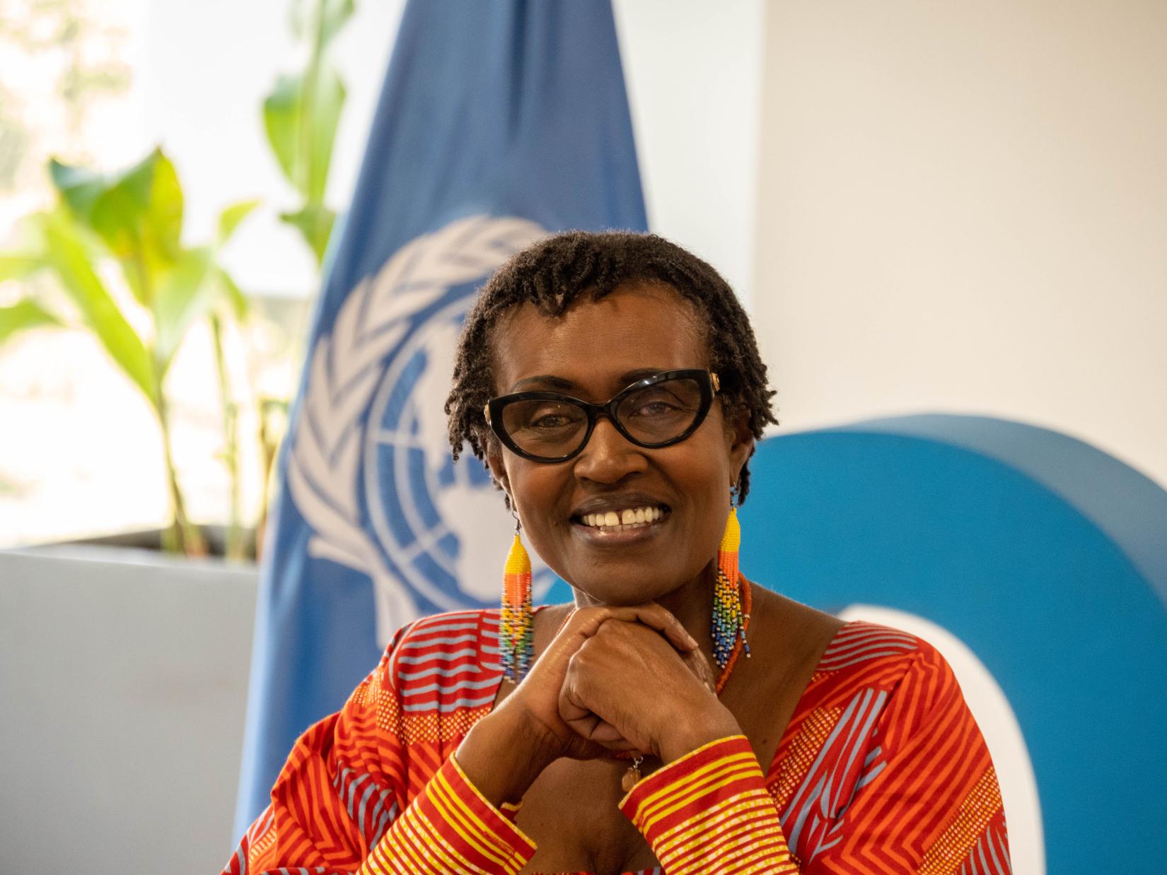 Winnie Byanyima, Directora Ejecutiva ONUSIDA visita Colombia