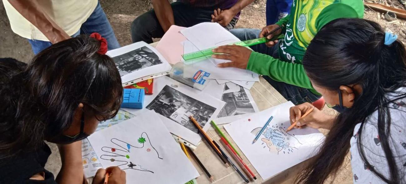 Taller de producción de material educativo y producción de un programa de radio para El canto del Tucán para la prevención de enfermedades infecciosas desatendidas y COVID19.