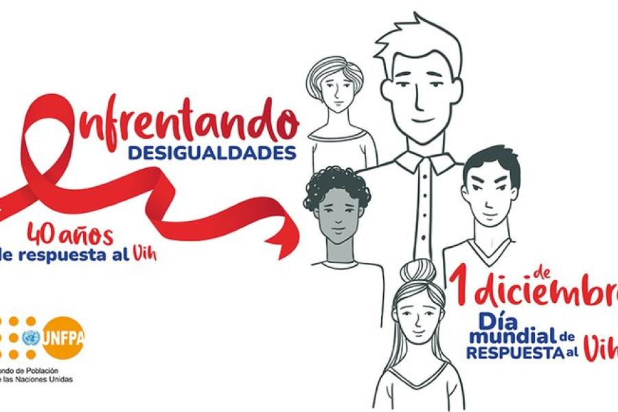 Enfrentar desigualdades, 40 años de respuesta al VIH