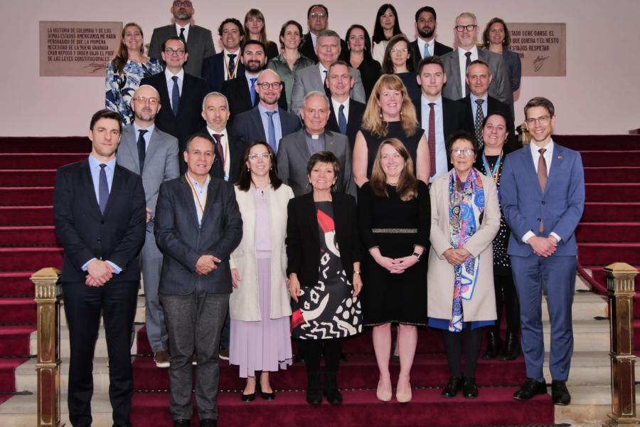 Miembros del Comité Estratégico del Fondo Multidonante de las Naciones Unidas para la Paz en Colombia