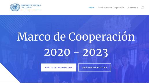 Marco de Cooperación 2020 2023