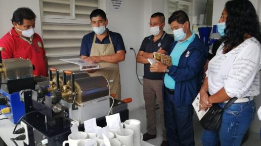 Encuentro de caficultores en Caldono Cauca